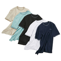 T-shirts unis pour hommes personnalisés de haute qualité, impression numérique, 210 grammes