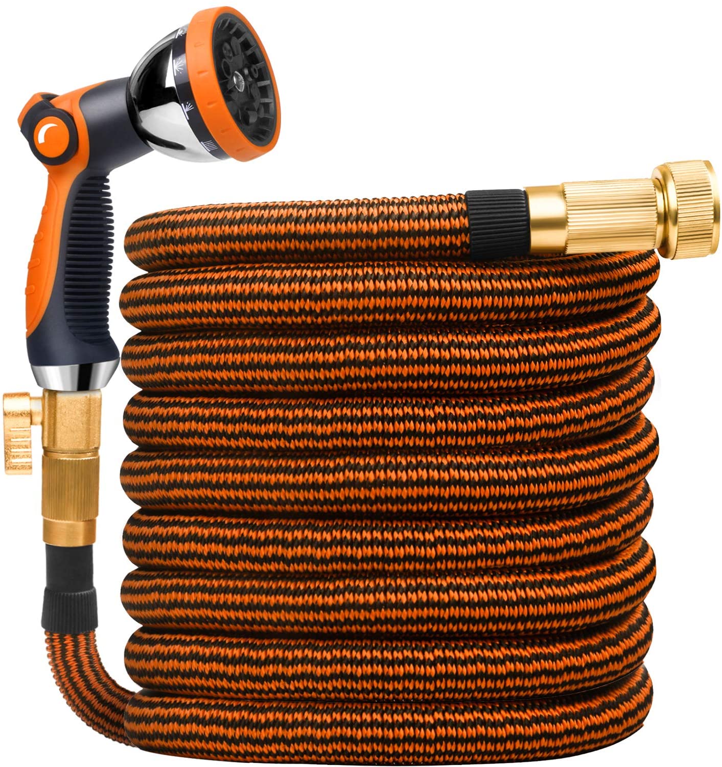 Triple latex core extra durable 3750D flexible expandable magic retractable garden water hose pipe