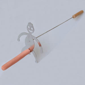 Fourchettes de barbecue en acier inoxydable, motif papillon, parfumées, à long manche, résistantes à la chaleur, modèles homme et femme - Product Image 4