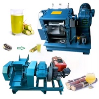 Commerciële suikerrietpers, motor aangedreven suikerriet sapcentrifuge, rolmolen, sapcentrifuge