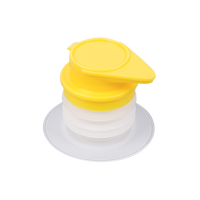 Bouchon-valve PE avec poche souple pour jus et bocaux – Emballage de boissons anti-déversement
