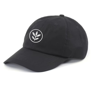 Chapeaux de papa vierges en coton sergé pour hommes, non traités, personnalisés, avec Rose unie, logo de broderie plat, casquette de Baseball, 6 panneaux - Product Image 1