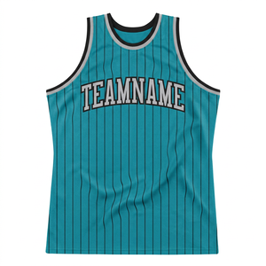 Maillot de basket-ball imprimé en maille respirante pour hommes adultes, uniforme de sport sans manches avec nom et numéro d'équipe personnalisés, séchage rapide - Product Image 1
