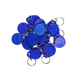 T5577 Schlüssel anhänger mit 125kHz <span class=keywords><strong>RFID</strong></span> 1k Chip NFC Metallrahmen Zugangs kontrolle Schlüssel bund für Zahlung und Mitgliedschaft EM4305 Chip enthalten - Product Image 6