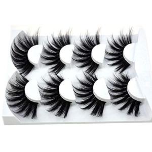 Wholesale Individual Faux <b>Mink</b> Eyelash Private Label Bulk Strip Natural False Eyelashes - Product Image 1