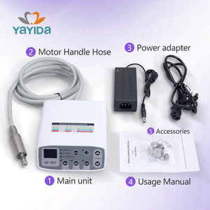 Macchina per Lucidatura Dentale Tutto-in-Uno - Micromotore Portatile Senza Spazzole per Finiture di Laboratorio e Regolazioni Cliniche - Product Image 4