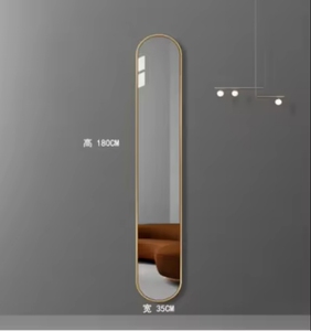 Decorative Wall Modern Living Room Corridor Luxurious Aluminum Alloy <strong>Frame</strong> <strong>Mirror</strong> Wall Mounted Combination <strong>Mirror</strong> - Product Image 6