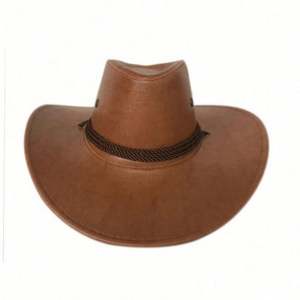 Chapeaux de cowboy américains lisses en similicuir avec bandeau anti-transpiration pour l'extérieur, les voyages et les fêtes, toutes saisons, unisexe Z-19122715 5-8 jours - Product Image 5