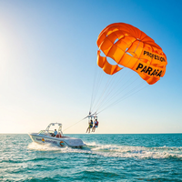 Tissu Ripstop en Nylon 66 30D Léger et Haute Résistance avec Revêtement Double Face en Silicone PU pour Parapente et Montgolfière