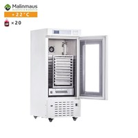 Incubateur de stockage de plaquettes Malinmaus 158L 22C avec lampe UV, refroidissement par air forcé et contrôle par microprocesseur pour laboratoire