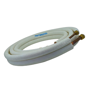 Pièces de réfrigération HVAC, tube en cuivre isolé, paire de serpentins 1/4 5/8 pour la connexion et les kits d'installation de la climatisation - Product Image 5