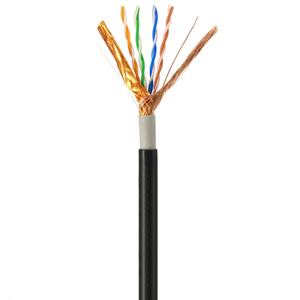 Cable de Red SFTP Cat5e para Exteriores, 23AWG, Cobre Sólido, Doble Blindaje, Revestimiento de PE, Resistente a los Rayos UV, Impermeable, Cable Ethernet para Exteriores - Product Image 3