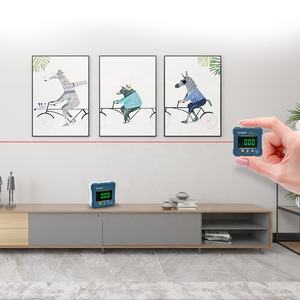 SHAHE 2-4 पक्ष लेजर डिजिटल कोण नापने का यंत्र के साथ एल्यूमीनियम ढांचे-पक्षों चुंबक रिचार्जेबल बैटरी डिजिटल कोण खोजक - Product Image 5