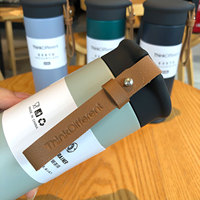 Le plus récent 330ml 450ml poignée portable Mini bouteille d'eau sous vide en acier inoxydable pour boire chaud et froid