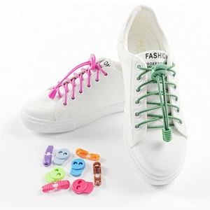 Nouveau produit : Lacets élastiques sans nœuds pour personnes paresseuses, boucle élastique de 3 mm, lacets de chaussures pour enfants - Product Image 2