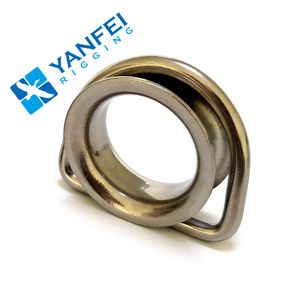 ปลอกกลมสแตนเลสพร้อมห่วงรูปตัว D - Product Image 3