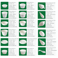 Warmpack Plat à sauce en bagasse compostable et jetable pour condiments, vente en gros