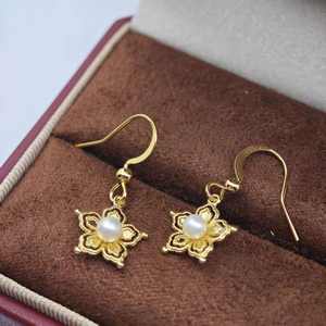 Pendientes de Moda UM Jewelry, Aleación con Perla Natural, Unisex, para Hombre y Mujer, Regalo de Aniversario, Uso Diario - Product Image 2