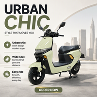 Moto électrique haute vitesse pour adultes, moteur 72V 1500W, batterie lithium amovible, frein à disque hydraulique, certifiée CEE pour usage urbain