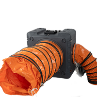 Kipas Ventilasi Listrik Komersial Portabel Berperforma Tinggi dengan Filter Udara HEPA Karbon Plastik, Kontrol Sentuh, Desktop 800