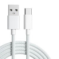 Câble de données USB-C vers USB-C en nylon 3M 100W, 2M, câble tressé de haute qualité, 10 pieds, pour téléphone 17 15 16, PD 100W, câbles de charge rapide