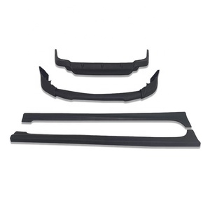 2014-2017 for for YARiS Bodykit New <b>Car</b> Front Lip Rear Lip Side Skirts Plastic Bumper for - Product Image 1