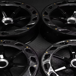 LYT Cerchi in Fibra di Carbonio Forgiata Personalizzati, Leggeri, 5X112 5X114 5X127, da 18 a 24 Pollici per Audi <span class=keywords><strong>BMV</strong></span> - Product Image 4