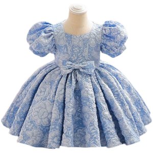 <span class=keywords><strong>Vestito</strong></span> <span class=keywords><strong>da</strong></span> Principessa con Gonna a Palloncino per il Primo Compleanno della <span class=keywords><strong>Bambina</strong></span>, Abito Estivo Stampato per Neonati e Bambini Piccoli, Delicato sulla Pelle - Product Image 5