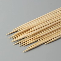 Brochettes de barbecue biodégradables et recyclables en gros, brochettes de barbecue rondes en bambou de haute qualité, best-seller, longueur personnalisable