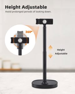 Professiona 360 °   Soporte ajustable para teléfono para transmisión en vivo, trípode resistente con T - Product Image 2