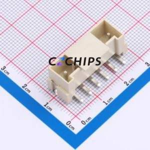ZX-VH3.96-6PLT Wire-to-Board Pin Header SMD,P=3.96mm Connector 1x6P 3.96mm Vertical Mount VH - Product Image 1