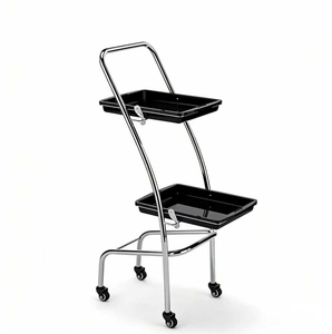 Storage Rack Multifunctional Hair Salon Hairstylist Ironing and Dyeing Cart Hair Salon <b>Tool</b> Cart - Product Image 2