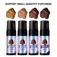Mousse Teintante ODM en Gros pour Perruques et Frontaux, Mousse Teintante pour Dentelle 100ML, Teinture Permanente à Séchage Rapide