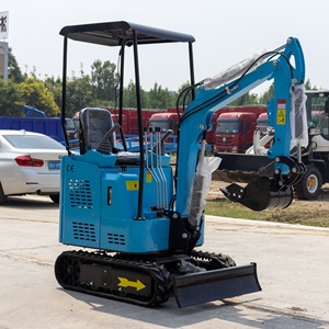 Productos Más Vendidos, Mini Excavadora Azul Ht15 de 1.5 Toneladas con Piloto Mecánico y Giro de 360 Grados Rotación para la Agricultura - Product Image 2