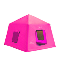 Tente de camping gonflable Winsun en PVC, imperméable et ignifuge, pour la randonnée en famille en plein air, structure personnalisée, installation facile