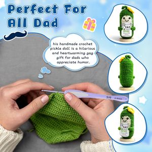 Boneka Mentimun Rajutan Tangan dari Benang Katun dengan Desain Bunga Kecil Berwarna Kuning - Mainan Benang Kenang-kenangan yang Positif dan Mencerahkan - Product Image 4