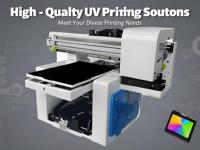 Eizoulyn Printer UV Mini A4 Terbaik - Printer UV Flatbed Terkecil untuk Botol Parfum Kaca, Cetak Casing Ponsel, Printer UV