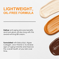 Grosir 8 in 1 BB CC Cream SPF30 Base Makeup BB Cream Label Pribadi Foundation Tahan Lama BB Cream