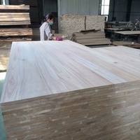 Bois de Paulownia de 1220x2440 mm, épaisseur E0, colle 4x8, surface agréable, traitement facile