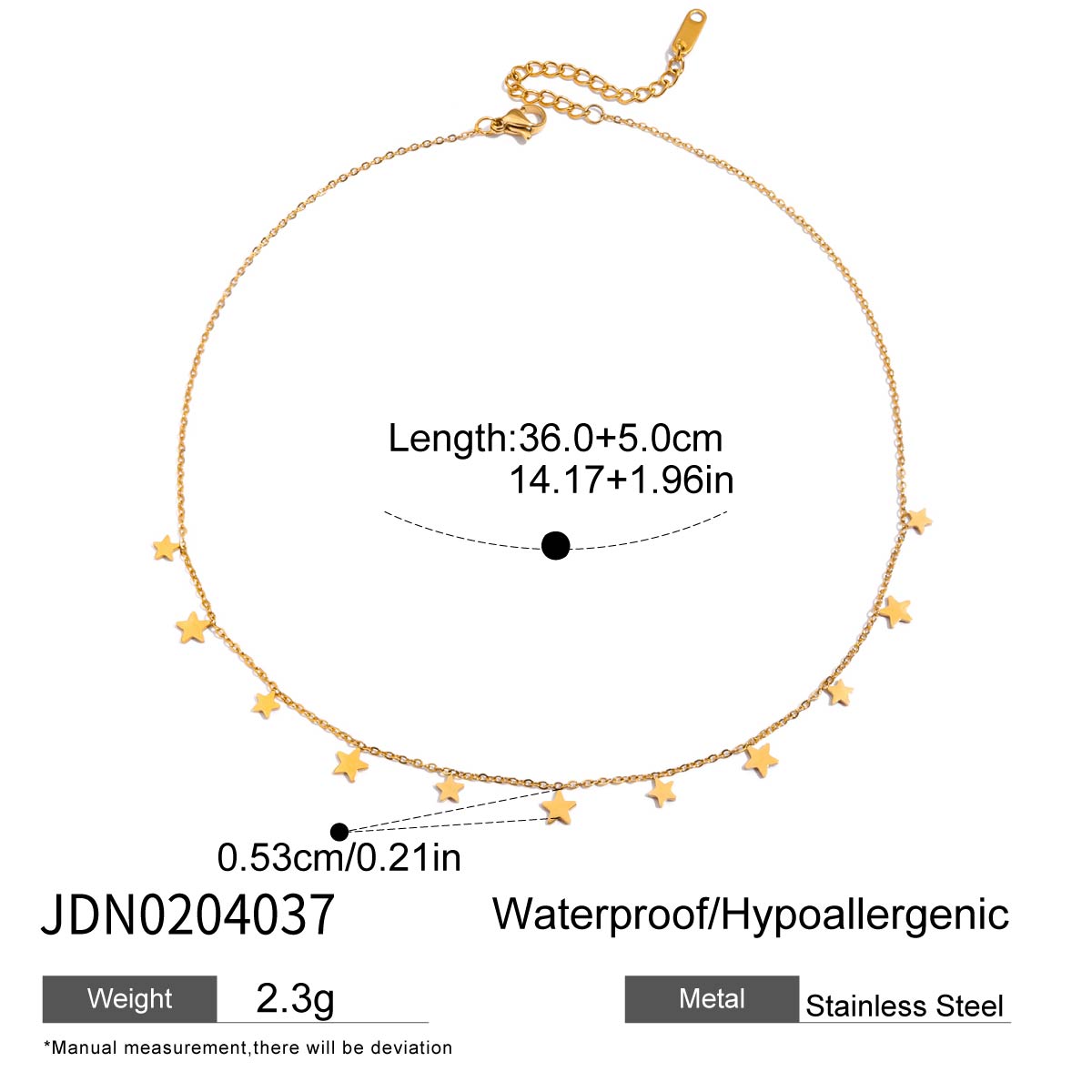 18K Gold JDN0204037