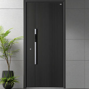 आधुनिक आउटडोर एंटी-चोरी स्टील सुरक्षा डोर लॉक पैनल अपार्टमेंट के लिए सतह तैयार - Product Image 3