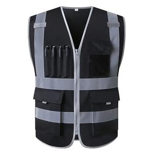 Chaleco DE SEGURIDAD reflectante para motocicleta de seguridad de alta visibilidad, ropa de trabajo segura, ropa de trabajadores de saneamiento para construcción de carreteras - Product Image 1