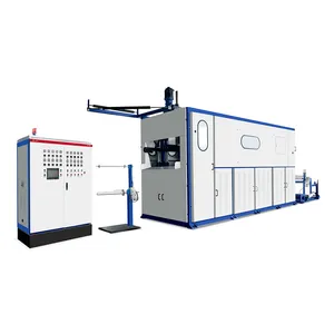 완전 자동 열 성형 기계 플라스틱 PLA 생분해 컵 만드는 기계 GCF-750 - Product Image 1