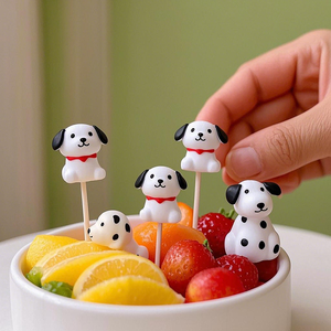 Nouvelle fourchette à fruits animaux pour enfant marque Mini fourchette château fruits nourriture pics Bento boîte pics dessin animé nourriture Pick graphique - Product Image 3