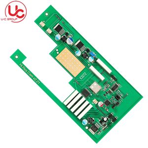 Matériau de base de FR-4 de prototype de carte de circuit imprimé d'assemblage PCBA de masque de soudure verte - Product Image 6