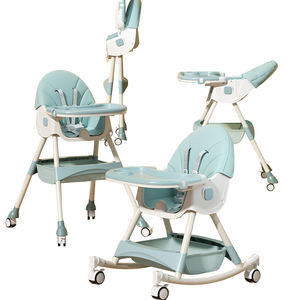 Plastica pieghevole bambino dondolo <span class=keywords><strong>sdraietta</strong></span> altalena seggiolone a dondolo moderno portatile per bambini bambini alimentazione pranzo mangiare OEM - Product Image 2