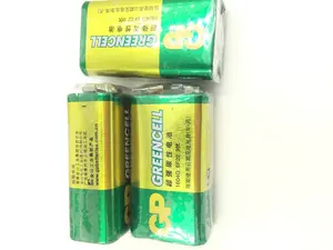 9V Battery Gpsuperba 6F22 1604G Carbon Environmental Protection Carbon 9V Multimeter and Other Special Batteries