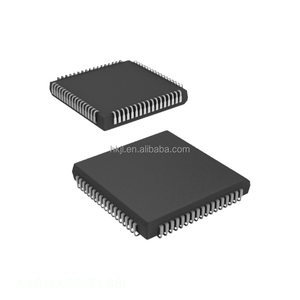 ชิ้นส่วนอิเล็กทรอนิกส์ A40MX02-PL68I 68 LCC (J นำ) ฝังตัว - Product Image 1