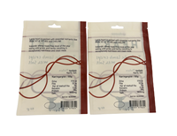 Vente en gros pochette plate laminée personnalisée sur 3 côtés scellés sac de paquet de viande de boeuf thermoscellable sac en plastique à fermeture éclair