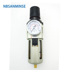 NBSANMINSE Air Source Processor AW2000 Pressure Regulator Filter With <b>Gauge</b> For Pneumatic Systems - Product Image 1